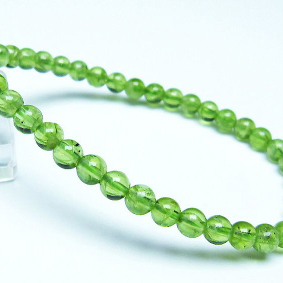 パワーストーン  ペリドットブレスレット5mm[T283-9722]