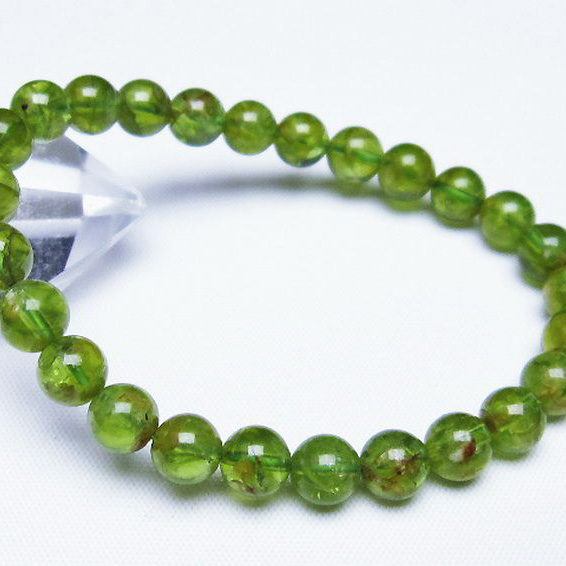 ペリドットブレスレット7mm[T284-2011]