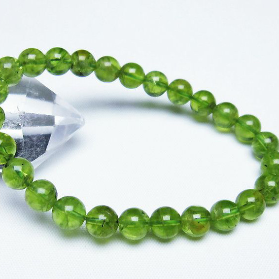 ペリドットブレスレット7mm[T284-2019]