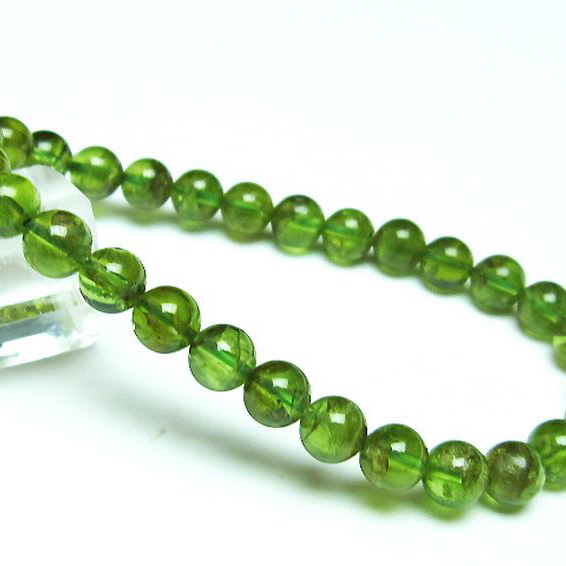 ペリドットブレスレット7mm[T284-2487]