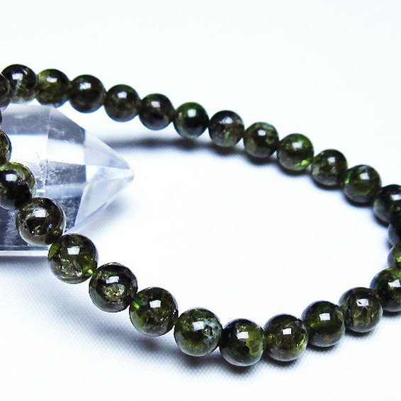 ペリドットブレスレット 7mm [T284-2684]