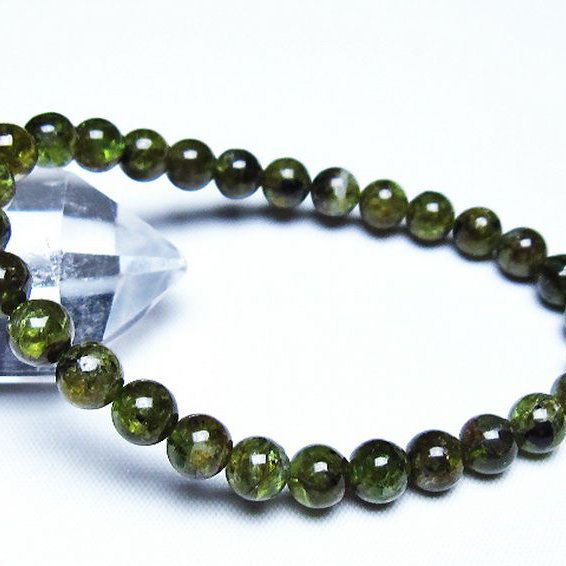 ペリドットブレスレット 7mm [T284-2692]