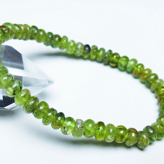 ペリドットブレスレット 6mm [T284-2757]