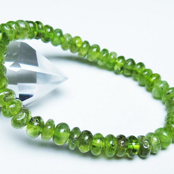 ペリドットブレスレット 7mm [T284-2771]