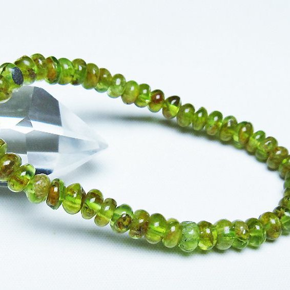 ペリドットブレスレット 6mm [T284-2775]