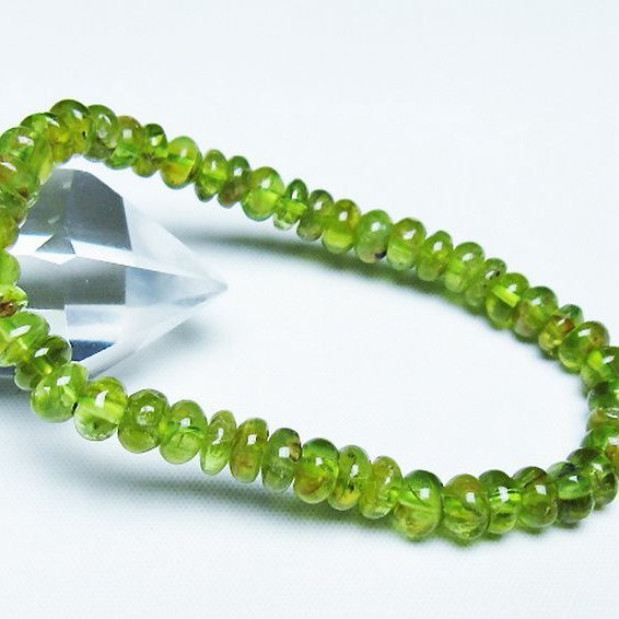 ペリドットブレスレット 7mm [T284-2858]
