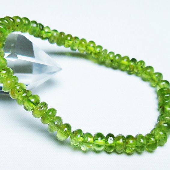 ペリドットブレスレット 6mm [T284-2896]