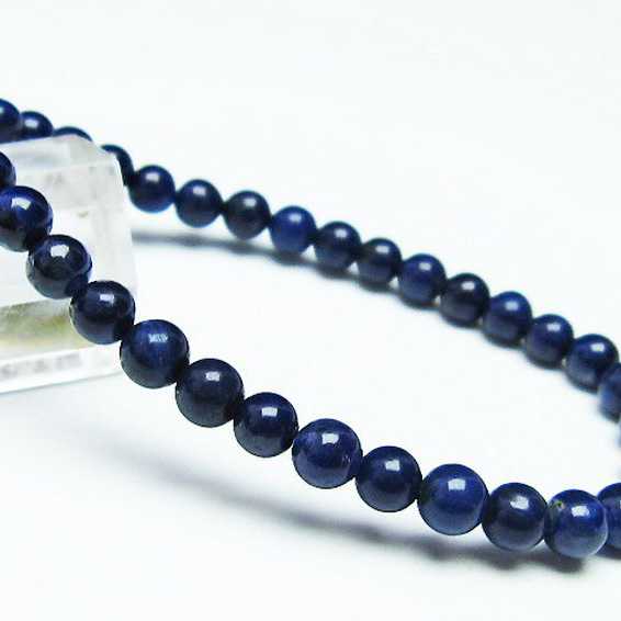 デュモルチェライトインクォーツ ブレスレット5mm[T286-4145]