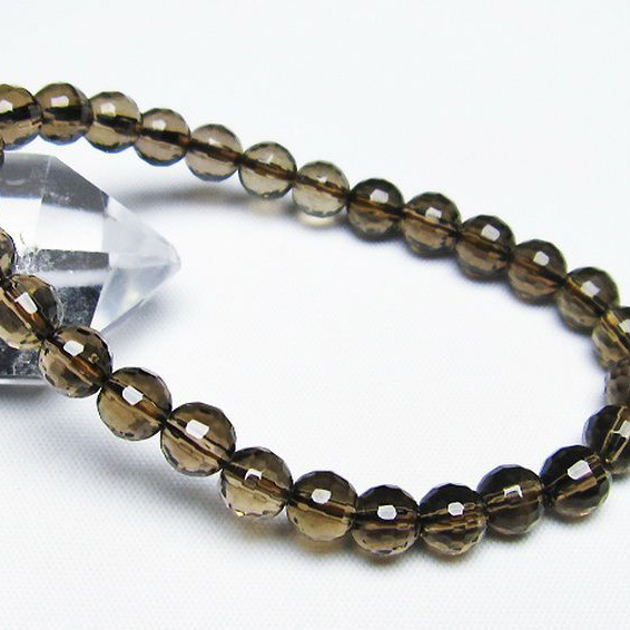 ライトニング水晶ブレスレット7mm[T287-1950]