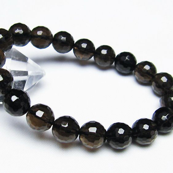 ライトニング水晶ブレスレット10mm[T287-2014]