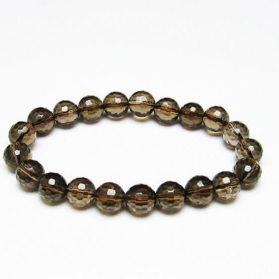 ライトニング水晶ブレスレット 10mm [T287-2205]