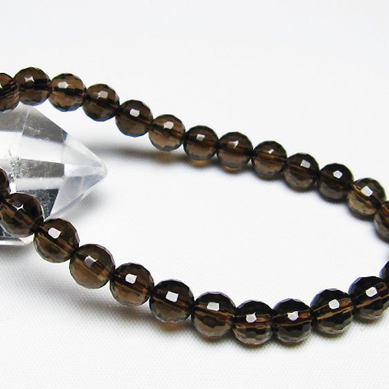 パワーストーン 天然石 ライトニング水晶ブレスレット 7mm [T287-2235]