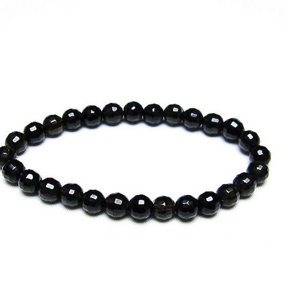 ライトニング水晶ブレスレット 7mm [T287-2333]