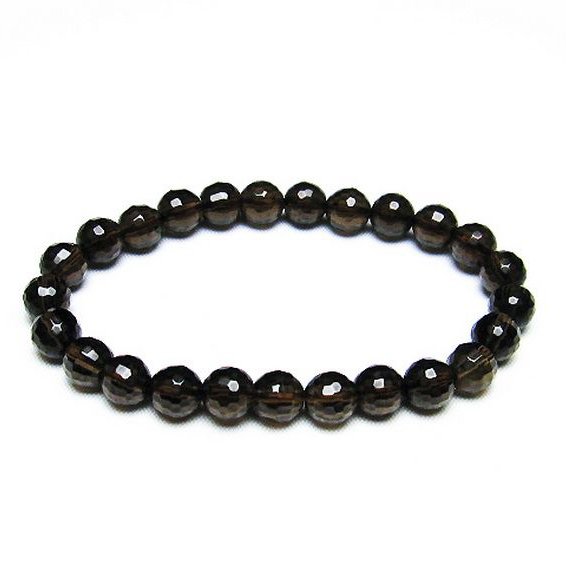 ライトニング水晶ブレスレット 7mm [T287-2353]