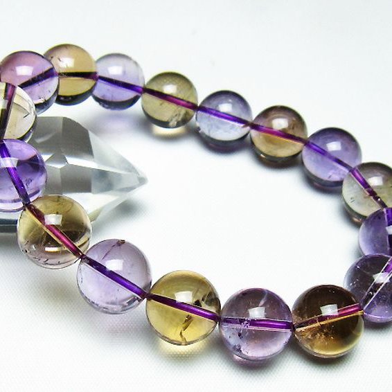 アメトリンブレスレット 13mm [t29-8375]