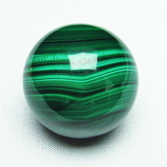 マラカイト 丸玉33mm[T294-4863]