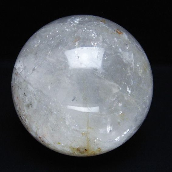 1.8Kgヒマラヤ水晶丸玉 109mm [T296-2258]