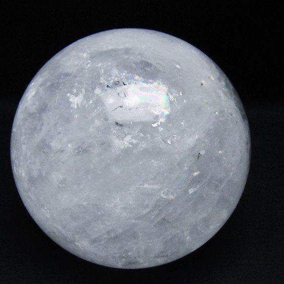 2Kgヒマラヤ水晶丸玉 115mm [T296-2921]