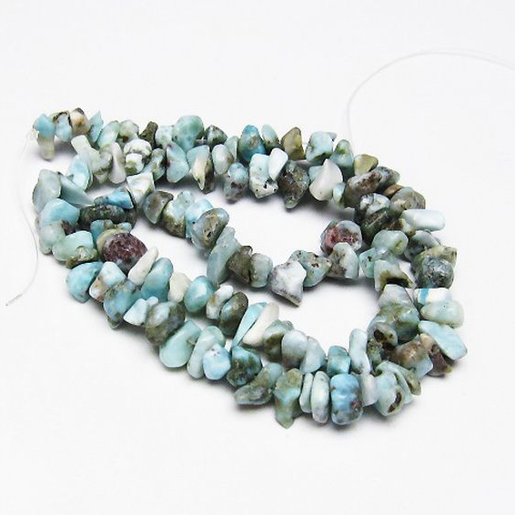 ラリマー 一連 ビーズ[T301-755]