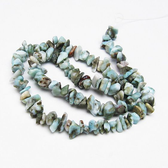 ラリマー 一連 ビーズ[T301-820]