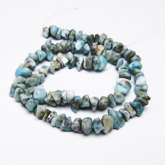 ラリマー 一連 ビーズ[T301-878]