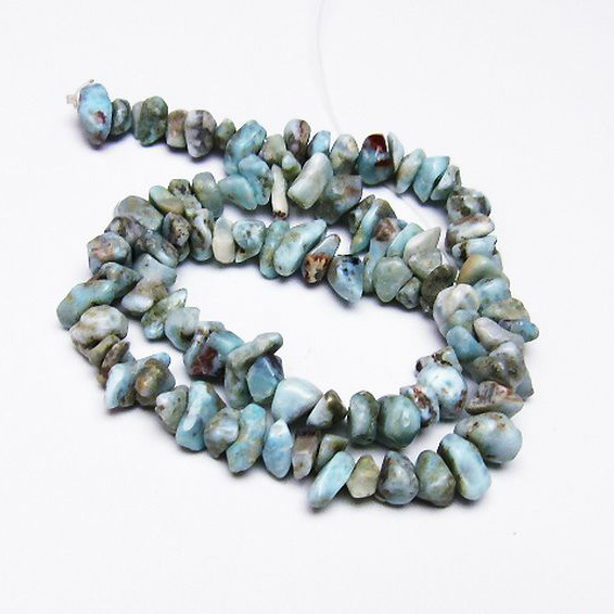 ラリマー 一連 ビーズ[T301-885]