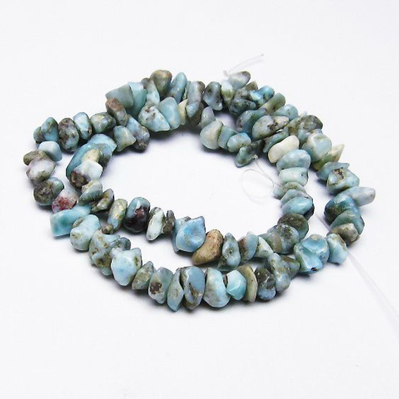 ラリマー 一連 ビーズ[T301-887]