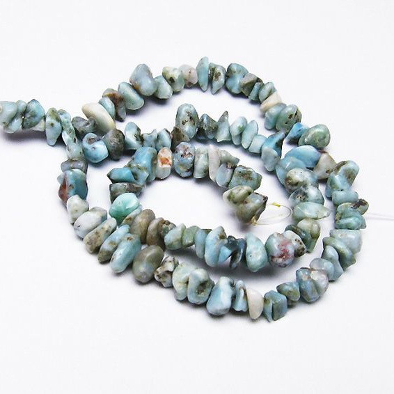 ラリマー 一連 ビーズ[T301-891]