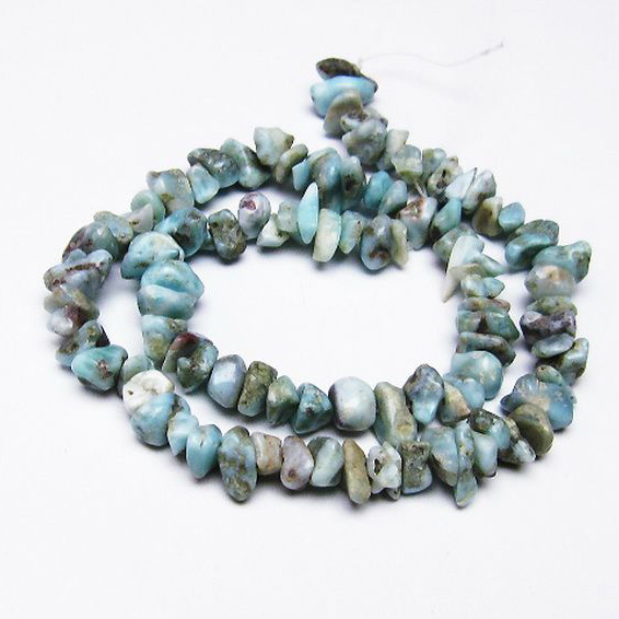 ラリマー 一連 ビーズ[T301-895]