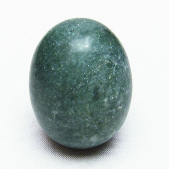 パワーストーン 天然石 インド翡翠 たまご 置物[T306-2636]
