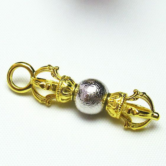 ゴールドギベオン（メテオライト） ペンダント[T309-2202]