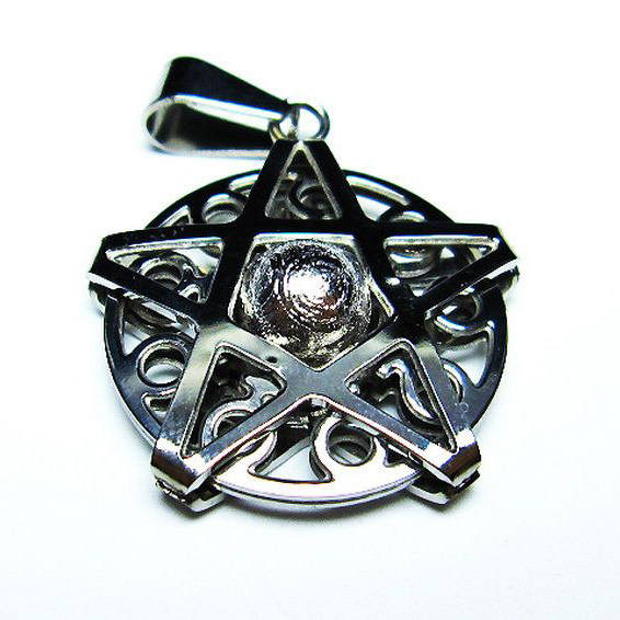 シルバーギベオン（メテオライト）ペンダント[T309-2418]