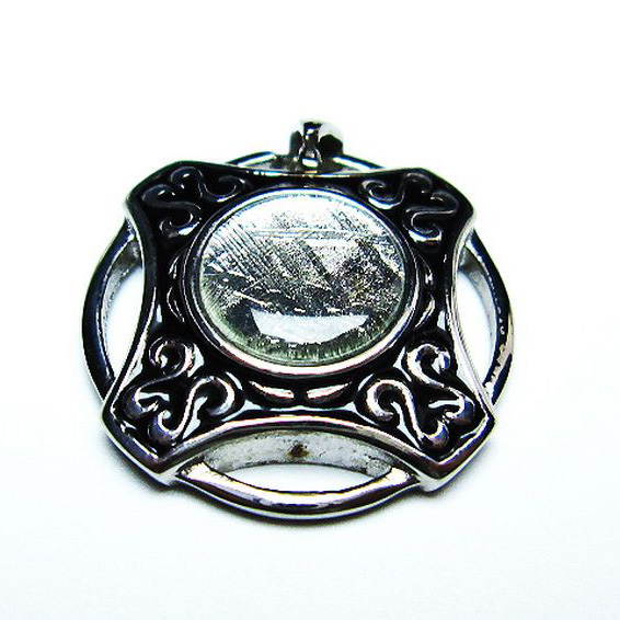 シルバーギベオン（メテオライト）ペンダント[T309-2600]