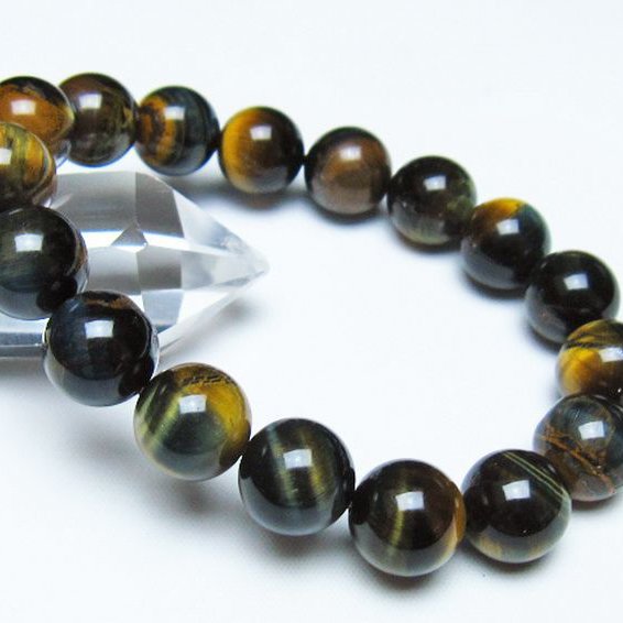 ミックスタイガーアイブレスレット 13mm [t31-6221]