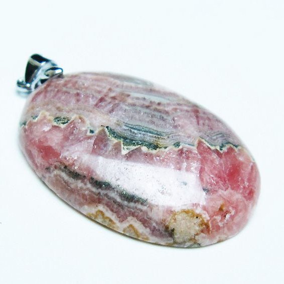 インカローズ(ロードクロサイト)ペンダント[T313-5626]