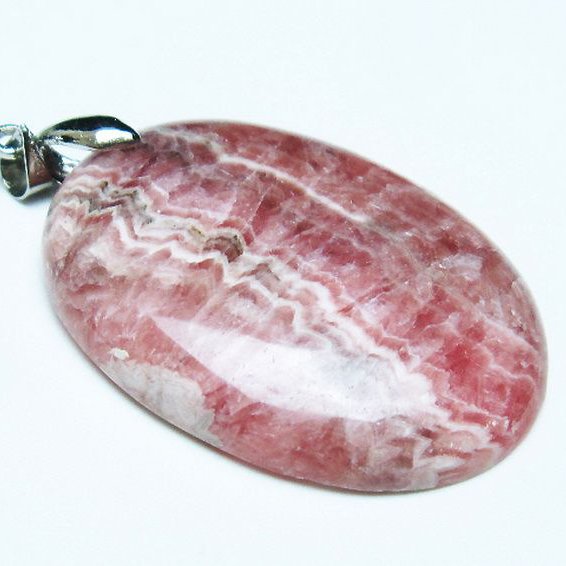 インカローズ(ロードクロサイト)ペンダント[T313-5654]