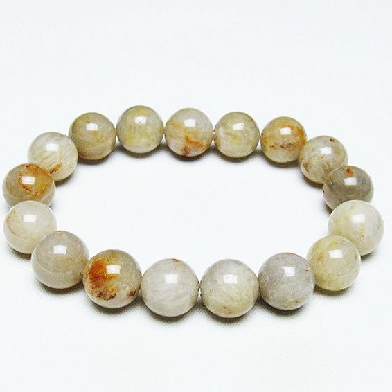 ラビットヘアールチルブレスレット 12mm [T316-1894]