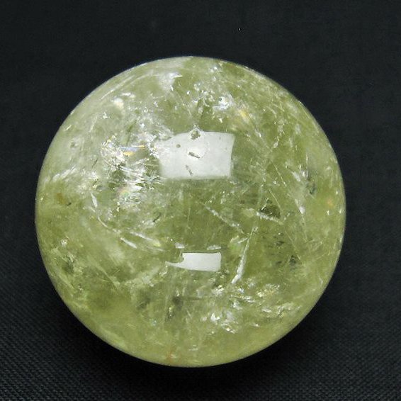 シトリン水晶丸玉 37mm [T318-5217]