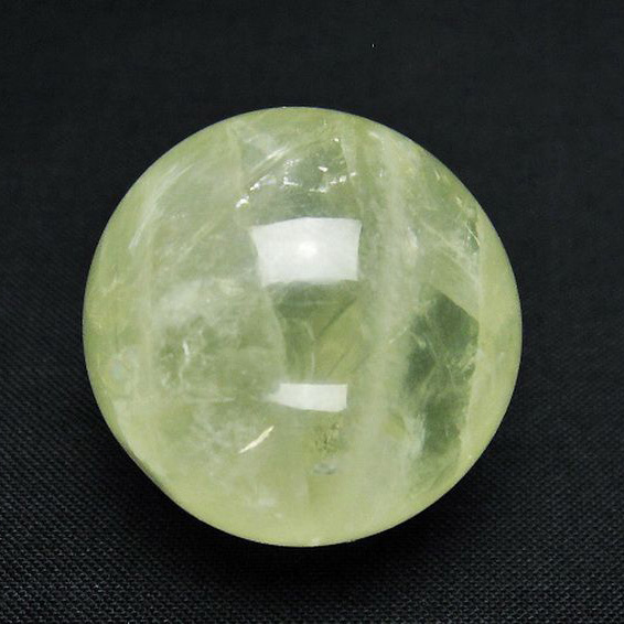 パワーストーン 天然石 シトリン水晶丸玉 32mm [T318-5258]