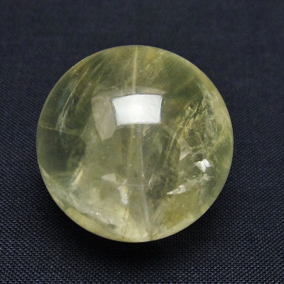 シトリン水晶丸玉 28mm [T318-5482]