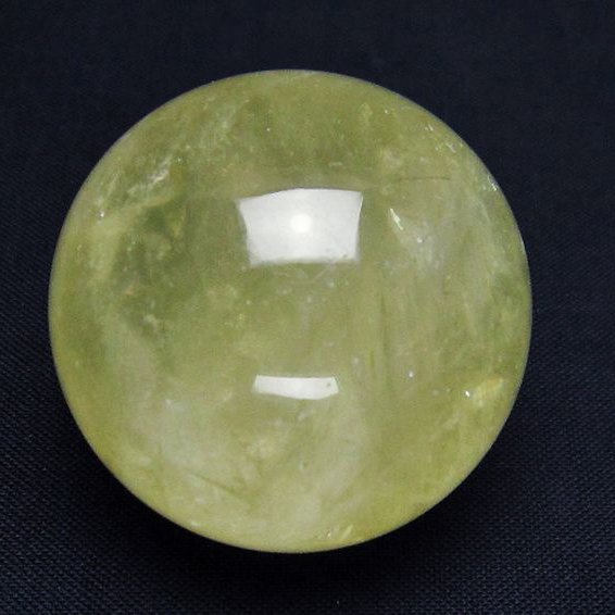 シトリン水晶丸玉 37mm [T318-5629]