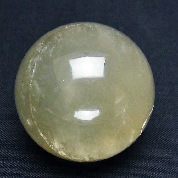 シトリン水晶丸玉 35mm [T318-5648]