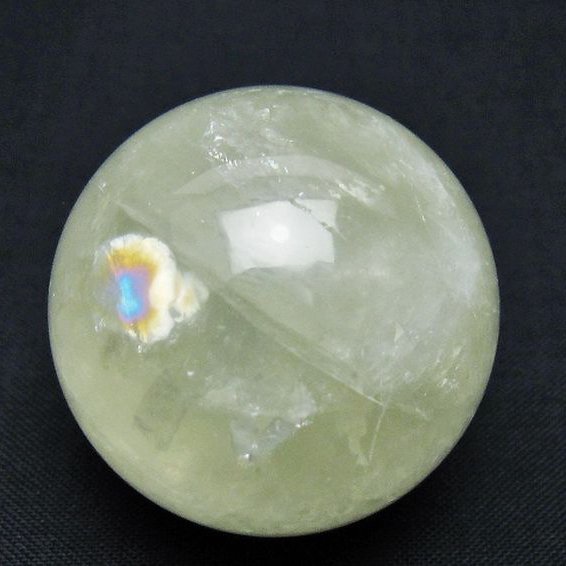 シトリン水晶丸玉 36mm [T318-6049]