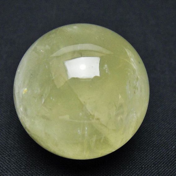 シトリン水晶丸玉 32mm [T318-6096]