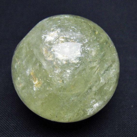 シトリン水晶丸玉 33mm [T318-6195]