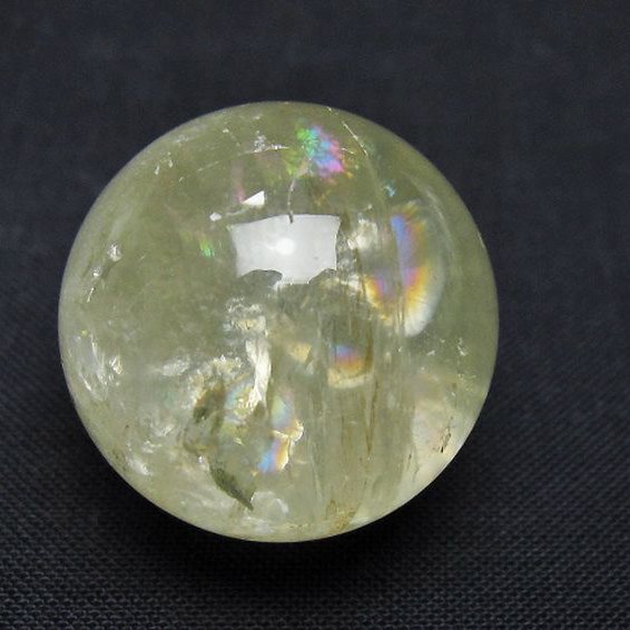 シトリン水晶丸玉 25mm [t318-6382]