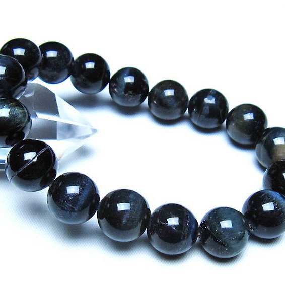 ミックスタイガーアイブレスレット 12mm [t32-7445]