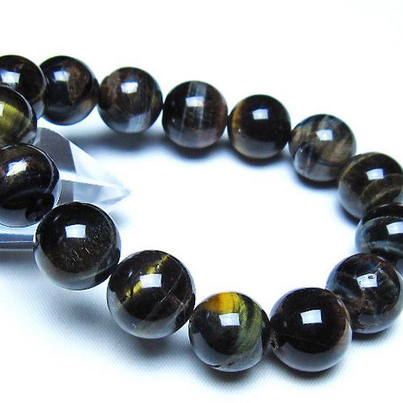 ミックスタイガーアイブレスレット 13mm [t32-7450]