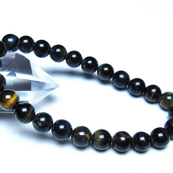 ミックスタイガーアイブレスレット 7mm [t32-7473]