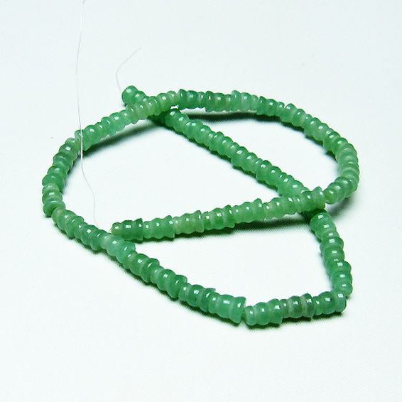 インド翡翠 葫芦 ビーズ 一連 0mm [t322-2688]